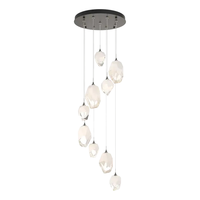 Chrysalis 9-Light Mixed Crystal Pendant