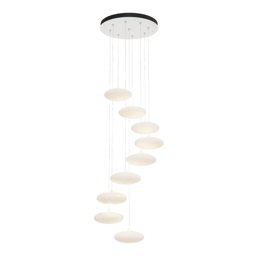 Clouds 9-Light Pendant