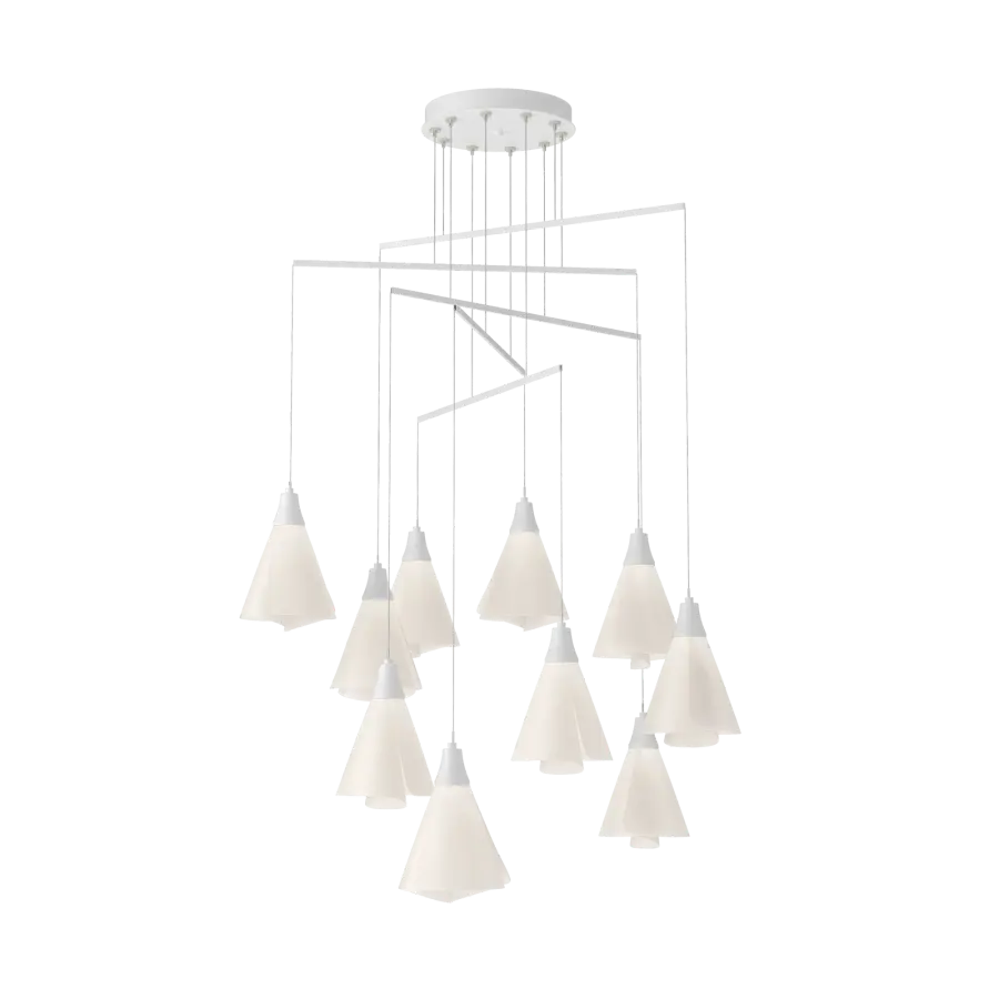 Mobius 10-Light Mobile Pendant