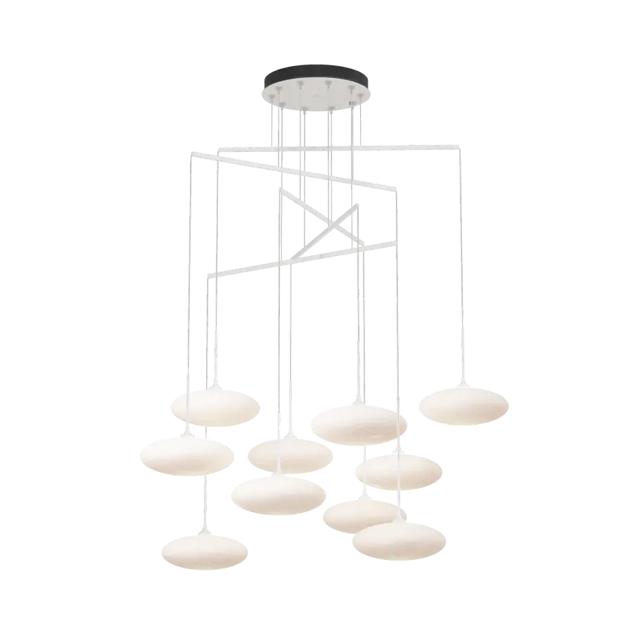 Clouds 10-Light Mobile Pendant