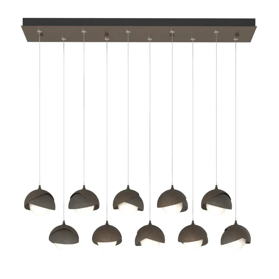 Brooklyn 10-Light Double Shade Pendant - Image 1