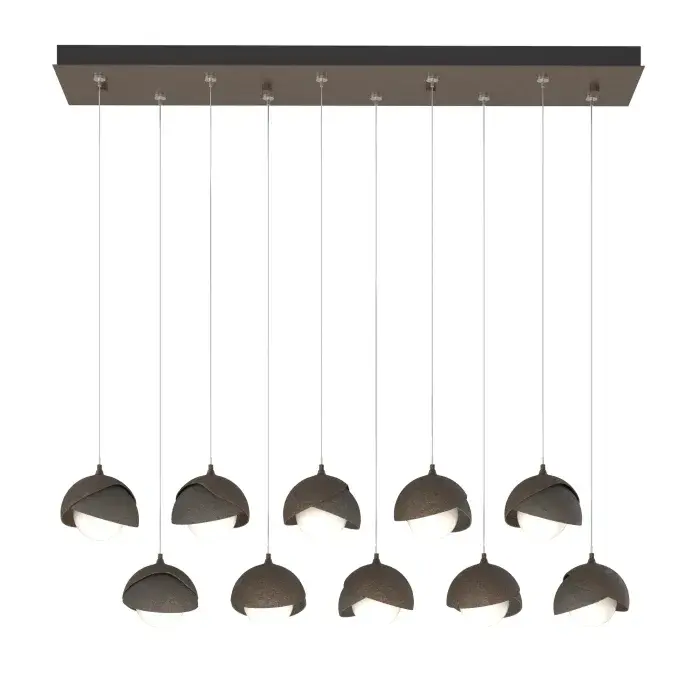 Brooklyn 10-Light Double Shade Pendant - Image 2