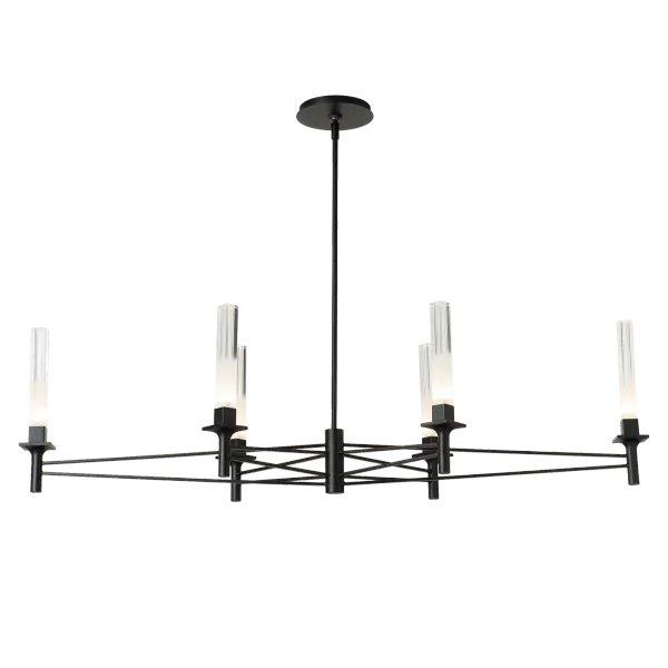Truss 6-Arm Linear Chandelier - Image 5