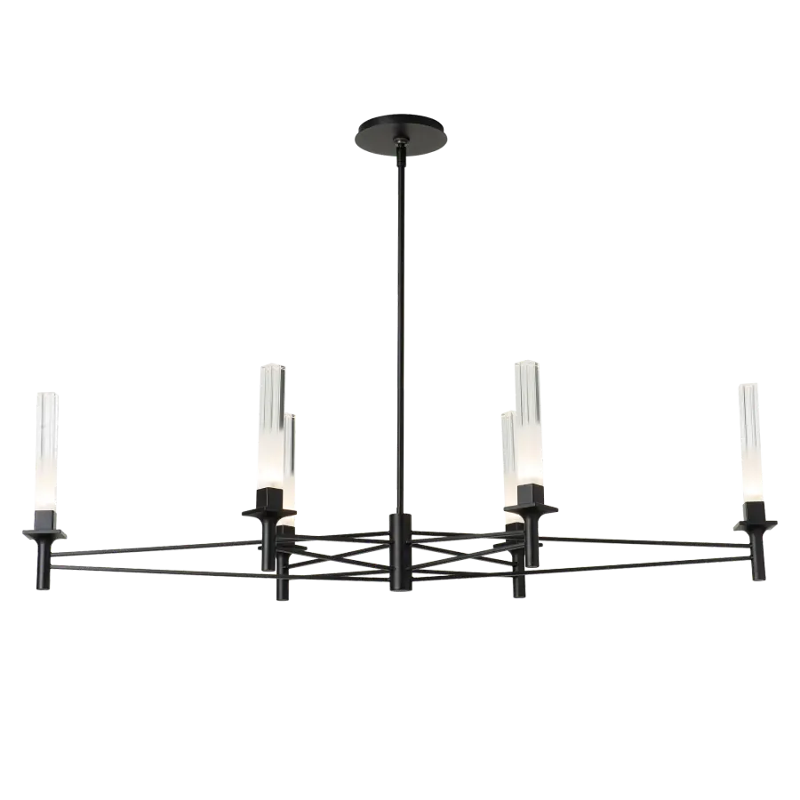 Truss 6-Arm Linear Chandelier - Image 5