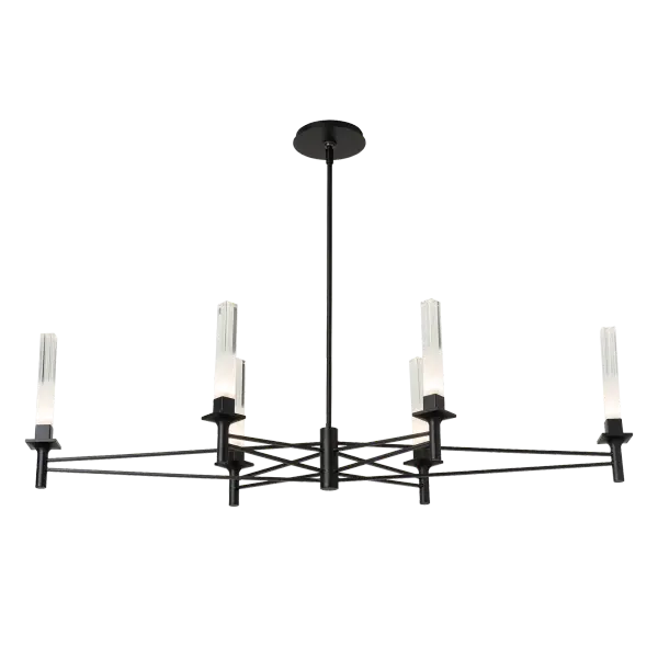 Truss 6-Arm Linear Chandelier - Image 8