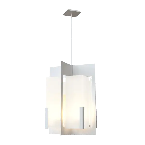 Looking for a traditional lantern with a contemporary twist? The Summit is a large scale interior lantern featuring four lit frosted cylinders within large, clear vertical rectangular glass. Intersecting steel plates give a modern, dramatic feel, with both glass and steel elements having clean 90º angles.