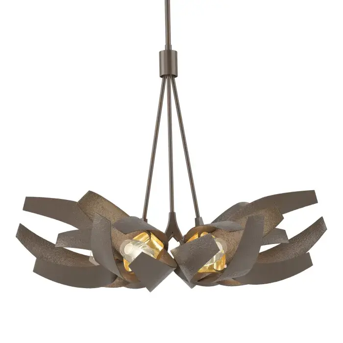 Corona Brass Accent Pendant - Image 2