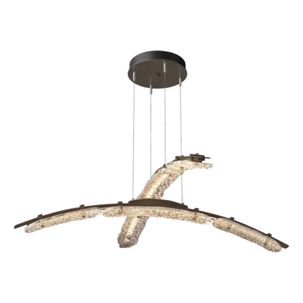 Glissade Double Large LED Pendant