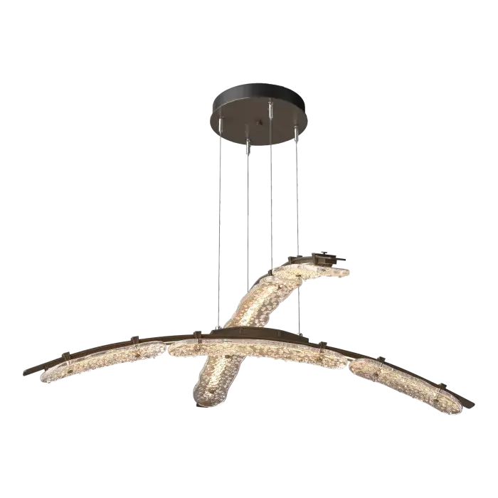 Glissade Double Large LED Pendant