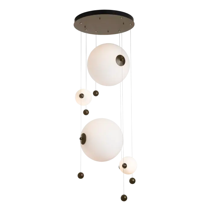Abacus 4-Light Round LED Pendant - Image 2