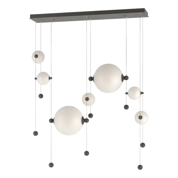 Abacus 7-Light Double Linear LED Pendant
