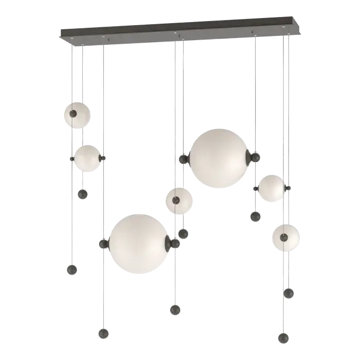 Abacus 7-Light Double Linear LED Pendant