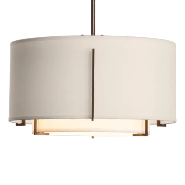 Exos Small Double Shade Pendant