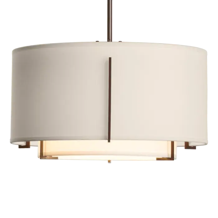 Exos Small Double Shade Pendant