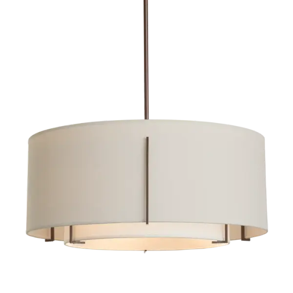 Exos Large Double Shade Pendant