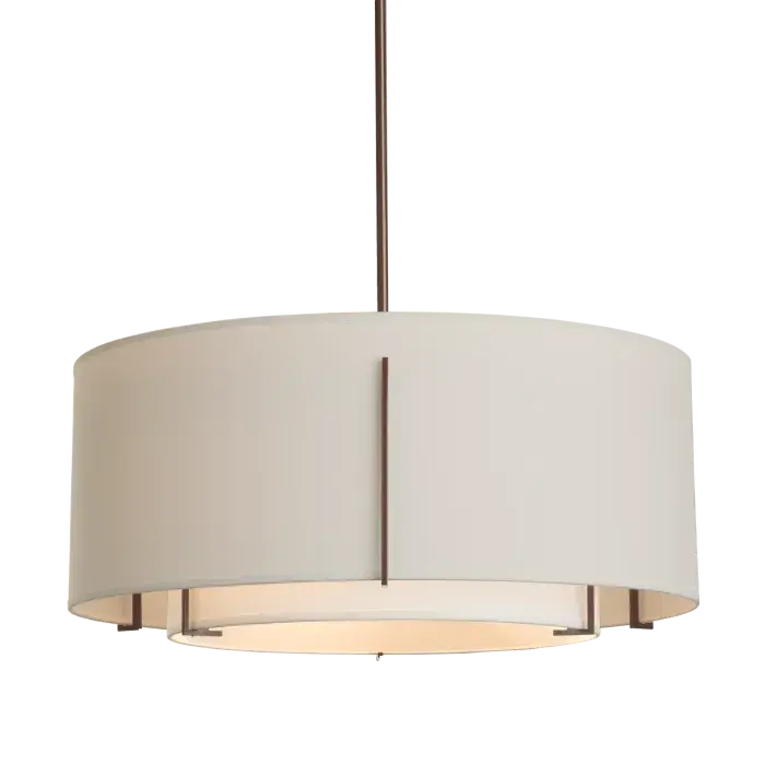 Exos Large Double Shade Pendant