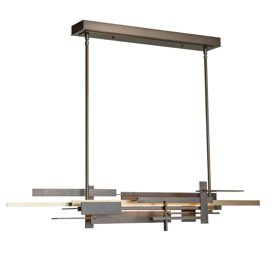 Planar LED Pendant with Accent - Image 1