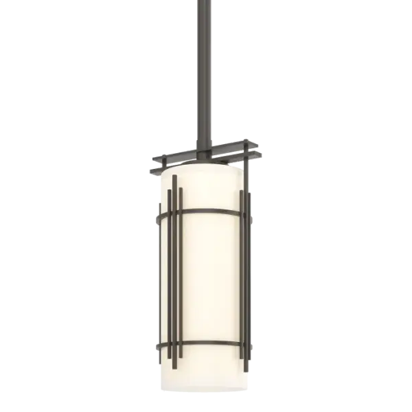 Our design team had fun with the name of our Paralline Pendant (parallel lines) but they were serious about the design aesthetics. The clean lines and curves of metal surrounding an elegant glass tube give a taste of the Far East.