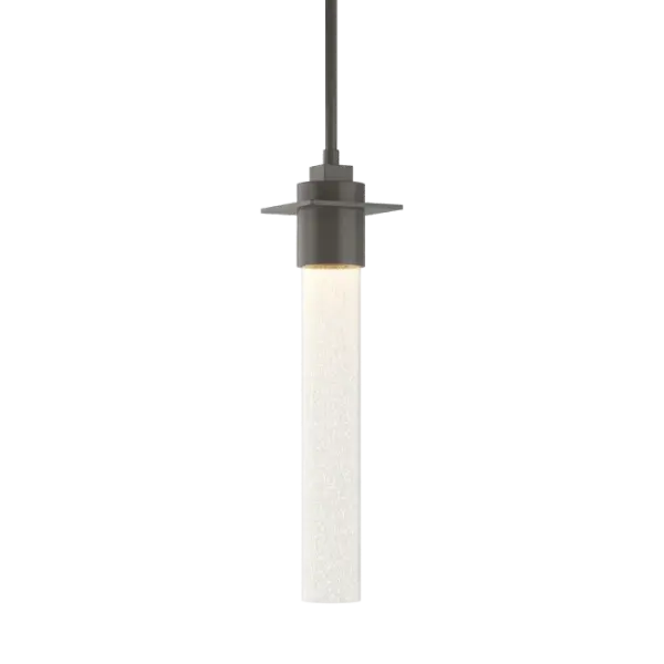 If you take a quick look, you may be convinced the Airis Pendant is rocketing upward, leaving a vapor trail. There is an indisputable sense of airiness to the composition and it will give a space a light, unique design element. Crafted here at our forge by Vermont artisans.