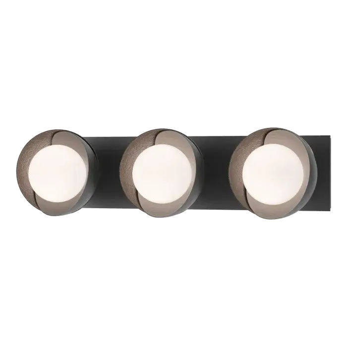Brooklyn 3-Light Straight Double Shade Bath Sconce