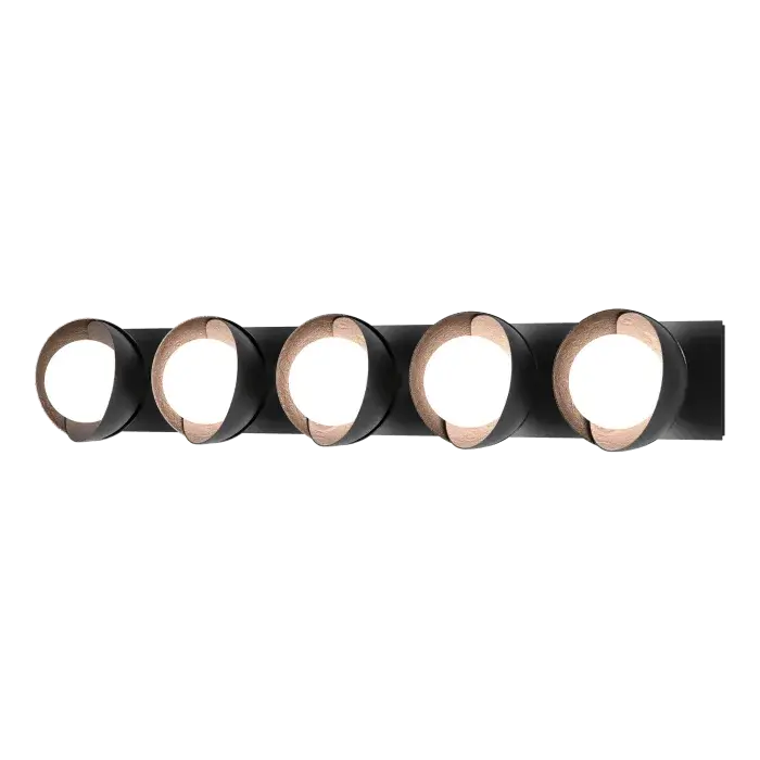 Brooklyn 5-Light Straight Double Shade Bath Sconce
