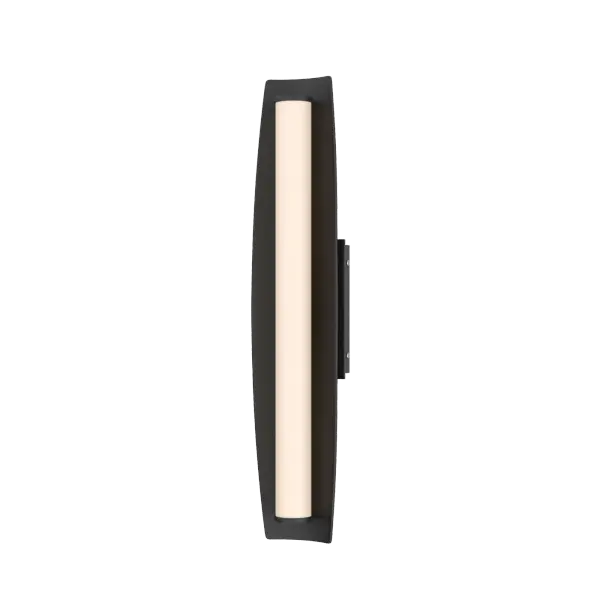 Able to be positioned either vertically or horizontally, the Passage LED Bath Bar makes a statement. Great light delivery, with its opal tube embraced on 3 sides by a beautifully hand-forged and textured steel shield. Simple clean lines make this fixture one that suits a multitude of styles, depending on which finish you select.