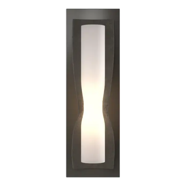 The stark, pure look of a desert landscape provides the inspiration for our Dune Sconce. The undulating wave of steel is reminiscent of sand dunes - or so we're told by those ranging far beyond the Green Mountain state.