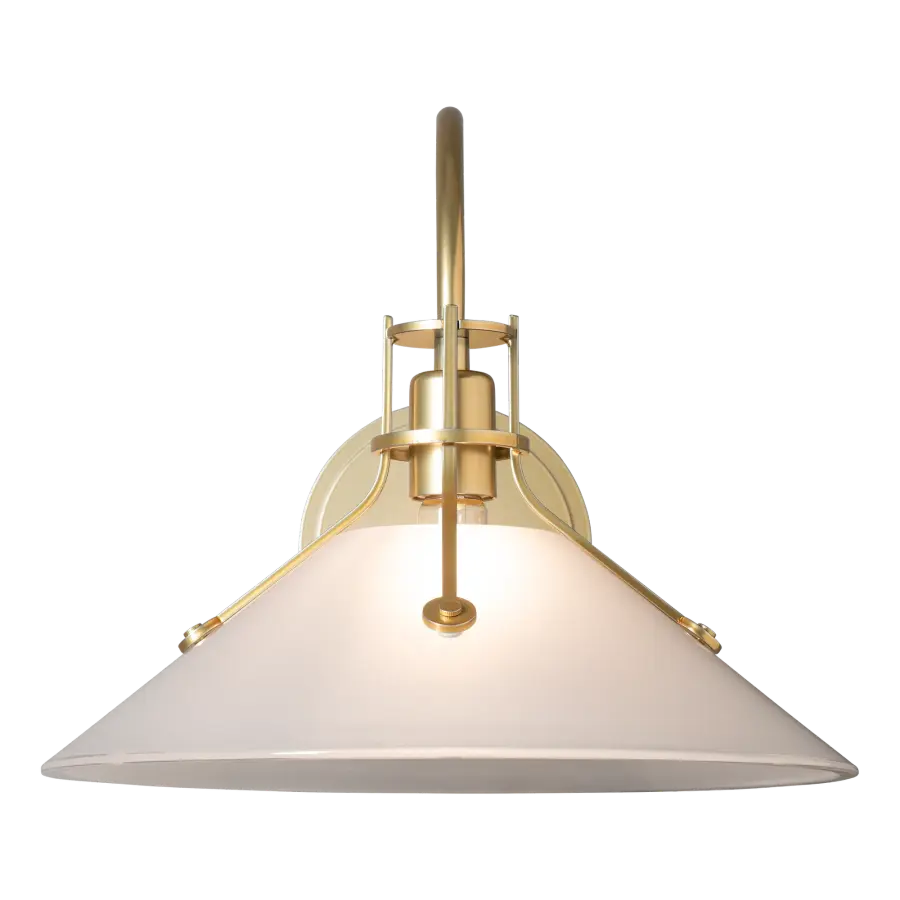 Henry Large Glass Shade Sconce - Image 3