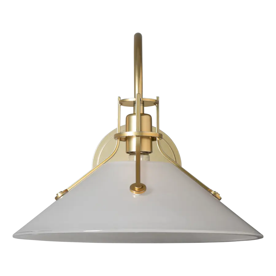 Henry Large Glass Shade Sconce - Image 4