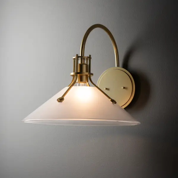 Henry Large Glass Shade Sconce - Image 5