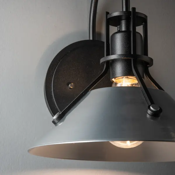 Henry Small Metal Shade Sconce - Image 3