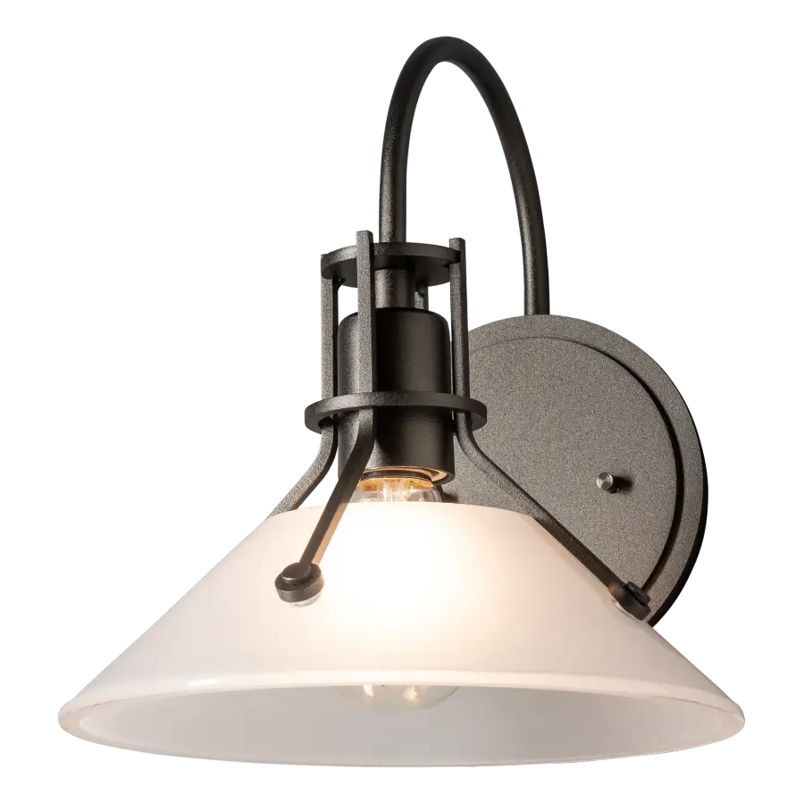 Henry Small Glass Shade Sconce - Image 2