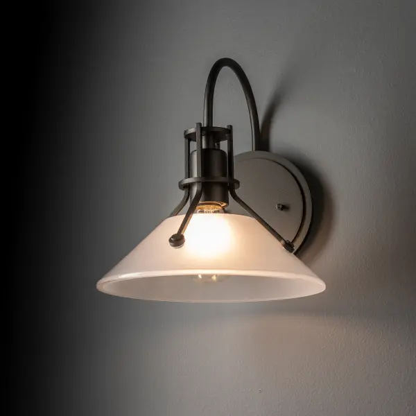 Henry Small Glass Shade Sconce - Image 4