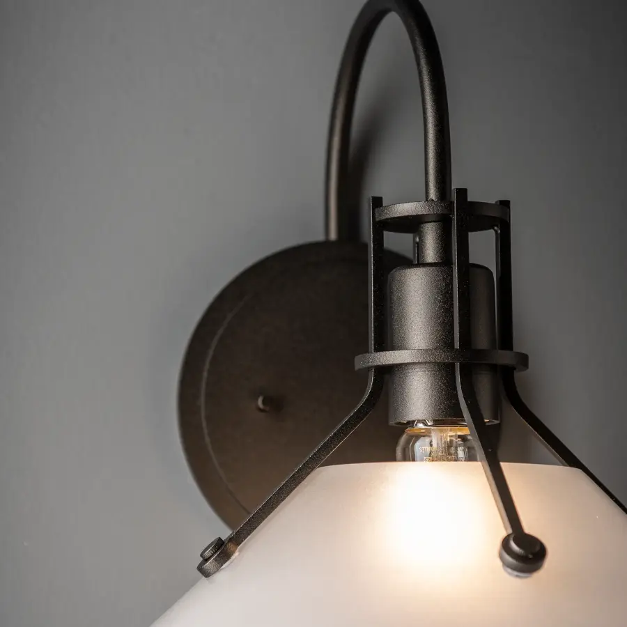 Henry Small Glass Shade Sconce - Image 5