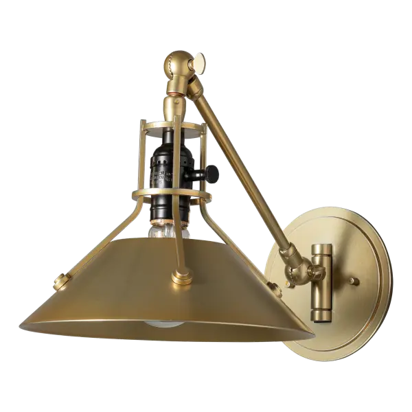 Henry Swing Arm Metal Shade Sconce - Image 3