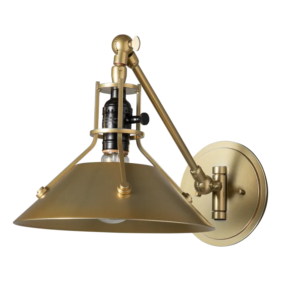 Henry Swing Arm Metal Shade Sconce - Image 3