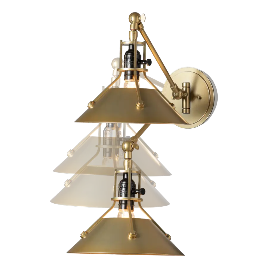 Henry Swing Arm Metal Shade Sconce - Image 4