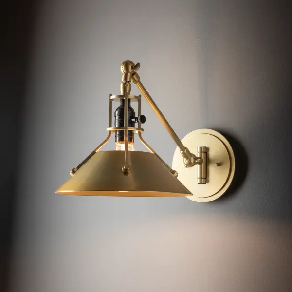 Henry Swing Arm Metal Shade Sconce - Image 5