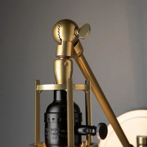 Henry Swing Arm Metal Shade Sconce - Image 7