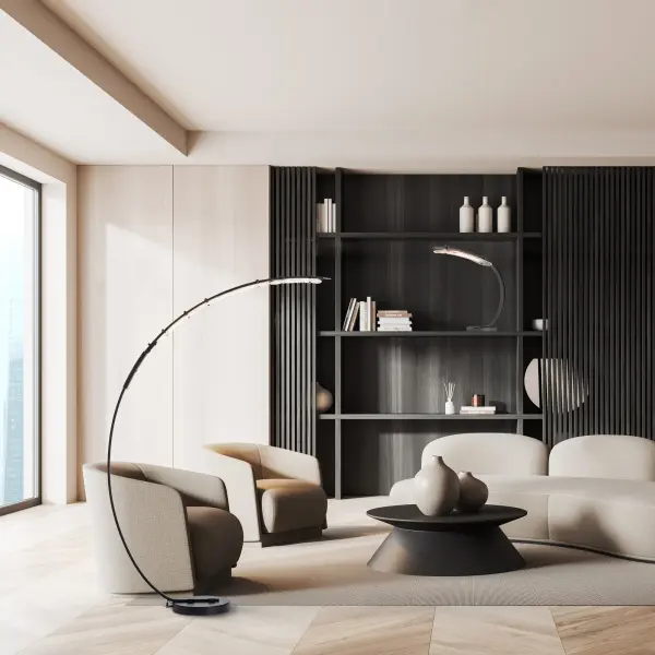 Glissade LED Arc Floor Lamp - Image 9