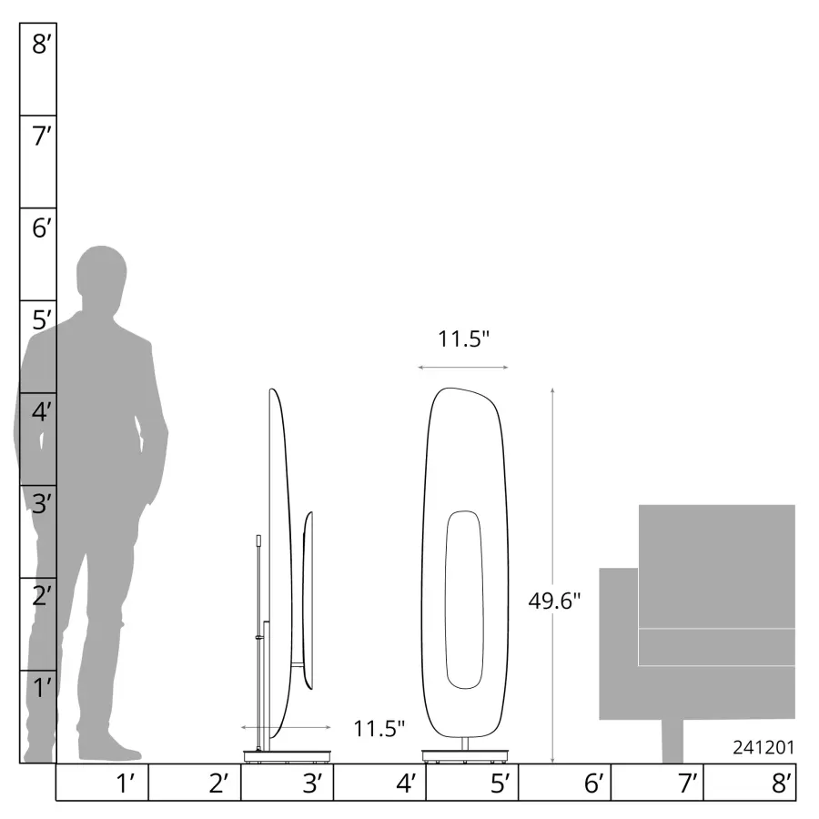 Shield Short Floor Lamp - Image 3