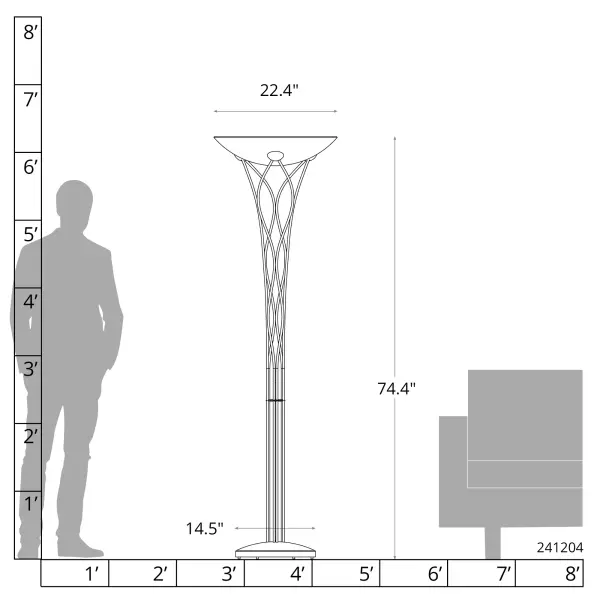 Lattice Torchiere - Image 8