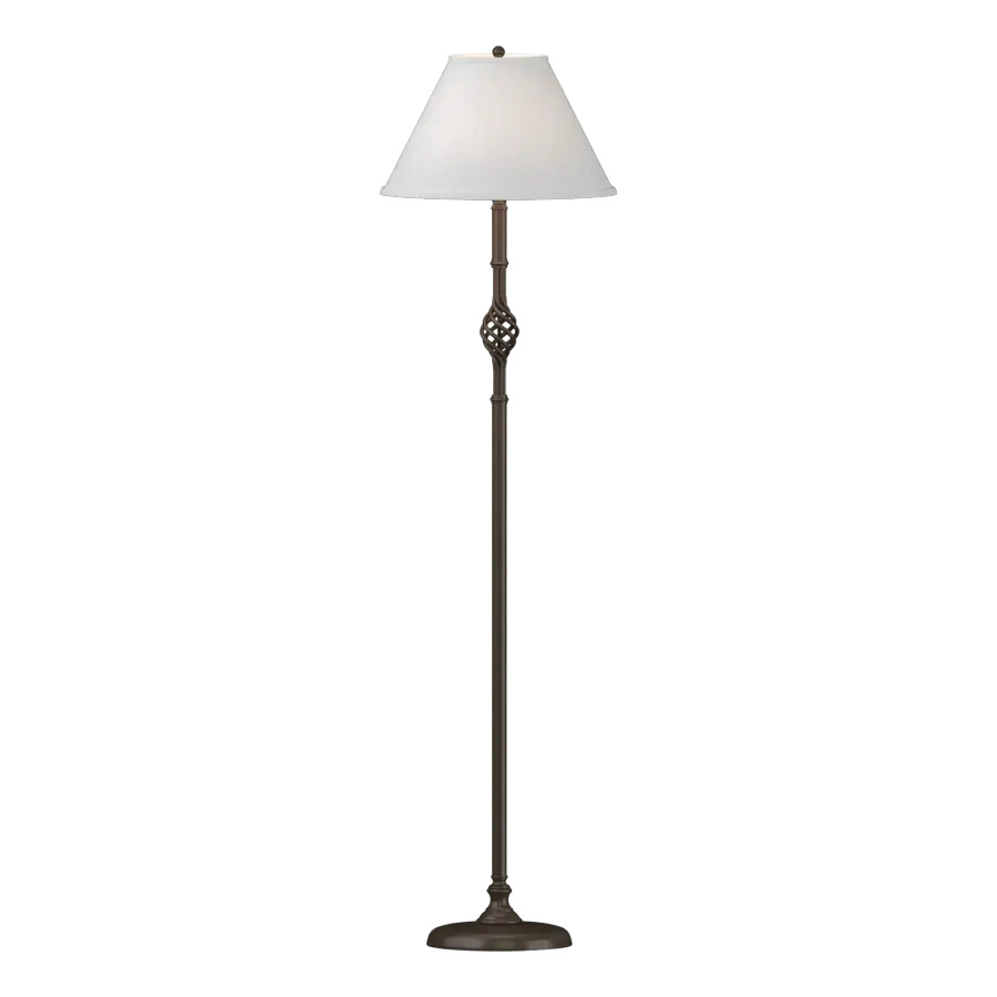 Twist Basket Floor Lamp - Image 1
