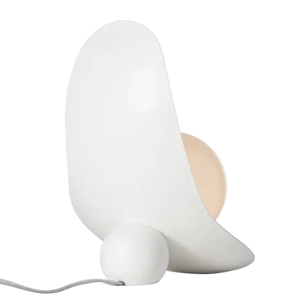 The Yoki lamp’s Japanese name appropriately means “liveliness” or “cheerfulness”, and can also be translated as “positive spirit or energy”. Simple, soft forms create this fun, stylish accent lamp. A decorative G40 bulb is recommended, as shown here. Offered with 11 standard finishes, or ask us about RAL custom colors to complement your décor. - alternate view