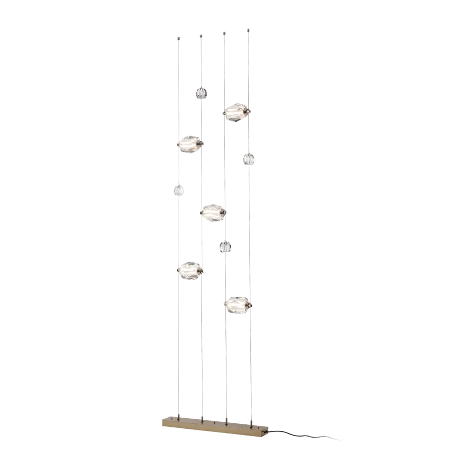 Gatsby 5-Light Floor to Ceiling Plug-In LED Lamp - Image 2