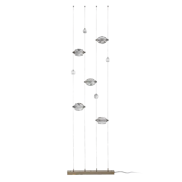 Gatsby 5-Light Floor to Ceiling Plug-In LED Lamp - Image 3