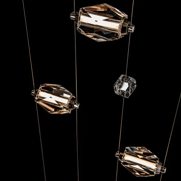 Gatsby 5-Light Floor to Ceiling Plug-In LED Lamp - Image 4