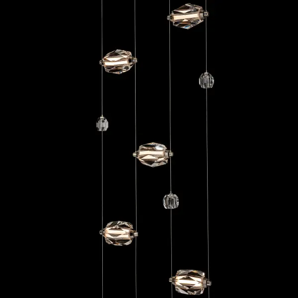 Gatsby 5-Light Floor to Ceiling Plug-In LED Lamp - Image 5