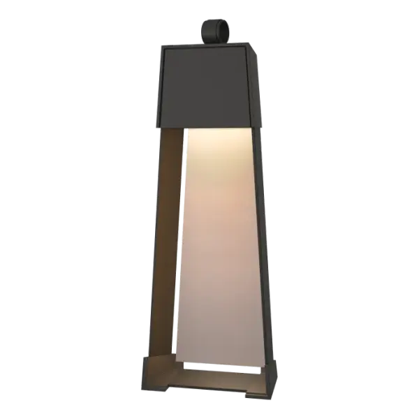 The Revere Large Outdoor Sconce is an elegant classic transitional lantern/trapezoid shape, this exterior wall mount fixture combines style and functionality. According to Designer David Martin, “Customization is key, so we've included a customizable accent backplate; and the size can be easily customized.” The Revere is also Dark Sky Friendly, helping to preserve the natural beauty of the night sky by reducing light pollution.