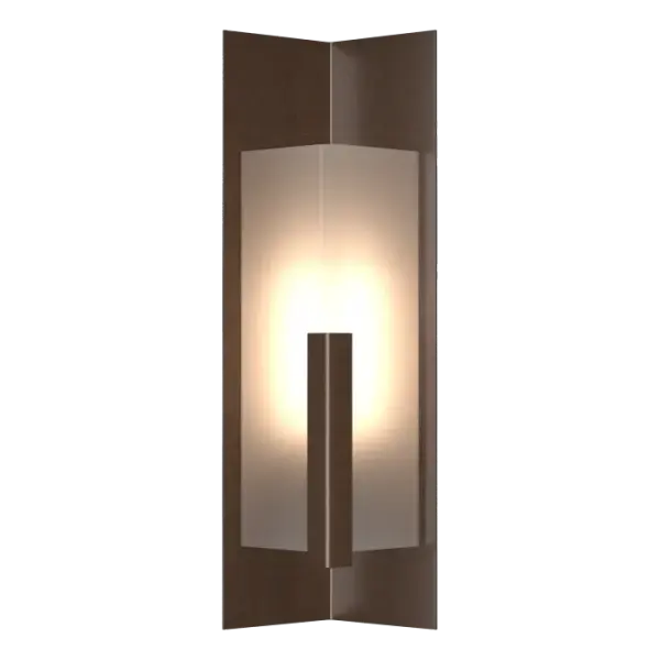 The Summit Medium Outdoor Sconce is a contemporary wall mount designed for a variety of architectural styles. At over 27” tall, this Summit has clean, simple lines. Designer Ori Goldberg, also a jeweler, wanted the Summit to excel in its simplicity. One angle in two different materials used three ways in complementary sizes and dispositions. Choose opal or clear outer glass and your favorite AAMA 2604-rated Coastal Outdoor Finish.
